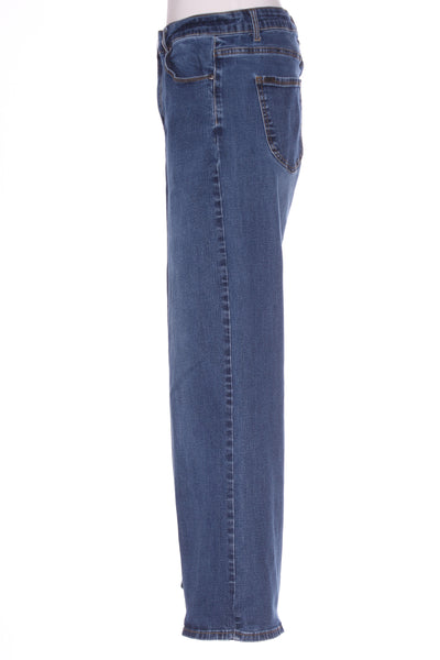 CITY CHIC "Harley high rise" crop jean - Wide leg! 16