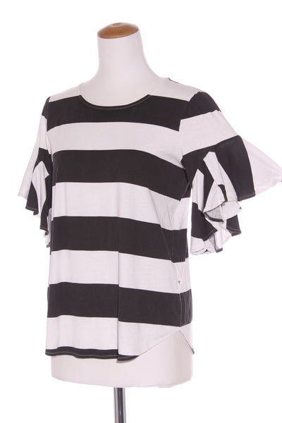 FEDERATION - Stripe ruffle sleeve tee! 12