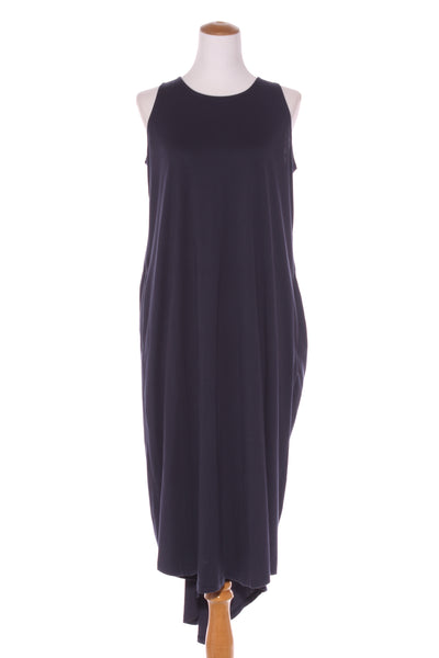 BLACKLIST (BN) "Alva" navy dress + pockets! 10-12