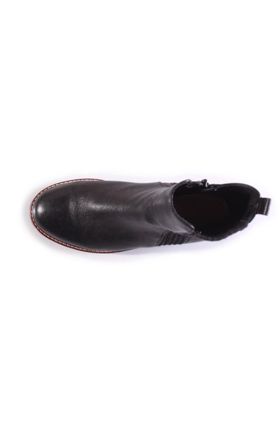 ISABELLA ANSELMI "Edam" leather combat boots! 39