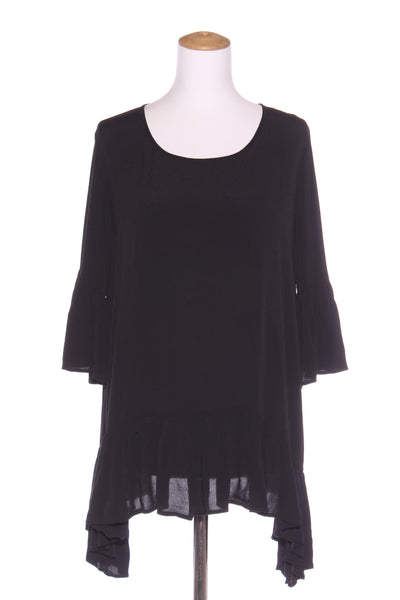 NEON GYPSY - Flare sleeve frill hem tunic! 10-12