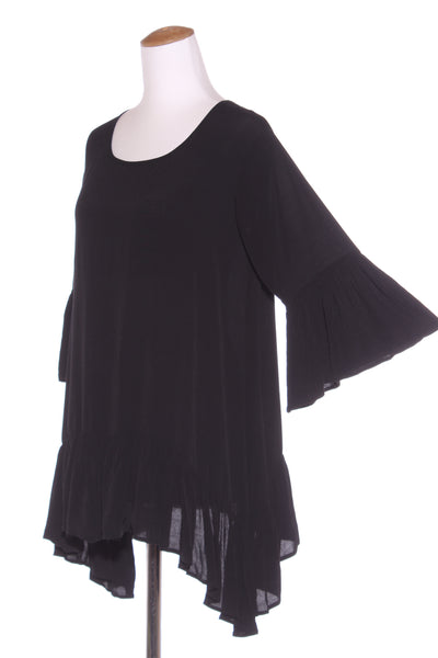 NEON GYPSY - Flare sleeve frill hem tunic! 10-12