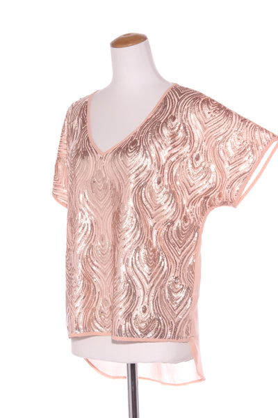AUGUSTINE 'Rose gold sequin panel top! 12