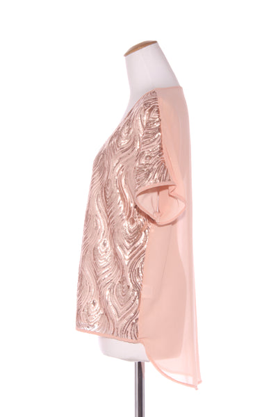 AUGUSTINE 'Rose gold sequin panel top! 12