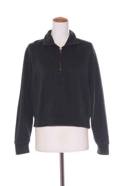 AS COLOUR "Half zip" bottle green sweater! 10-12