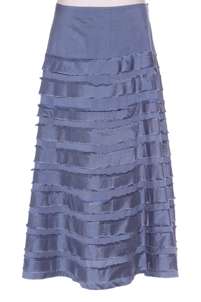 CAROLINE CHURCH (NZ) Handloomed silk midi skirt! 14