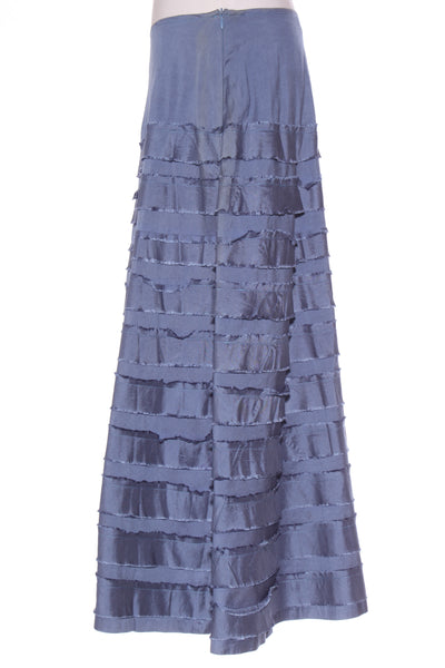 CAROLINE CHURCH (NZ) Handloomed silk midi skirt! 14