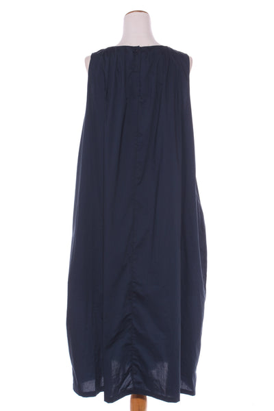 TIRELLI (LN) Pleat detail dress + pockets - Petrol blue! 16