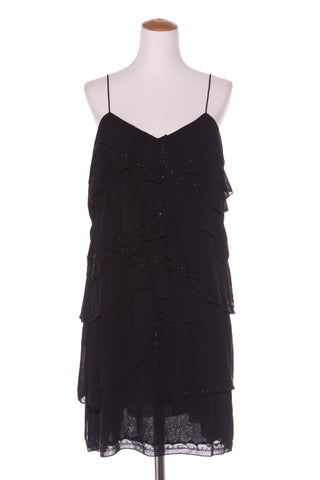 TRELISE COOPER "Shaken and stirred" tiered beaded dress! 16