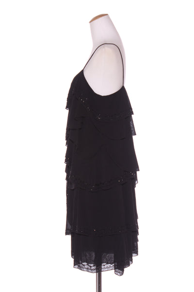 TRELISE COOPER "Shaken and stirred" tiered beaded dress! 16