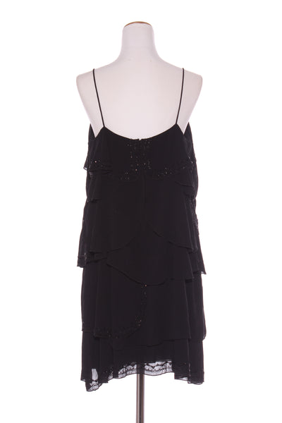 TRELISE COOPER "Shaken and stirred" tiered beaded dress! 16