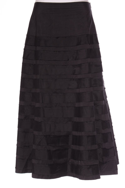 CAROLINE CHURCH (NZ) Handloomed silk skirt! 12