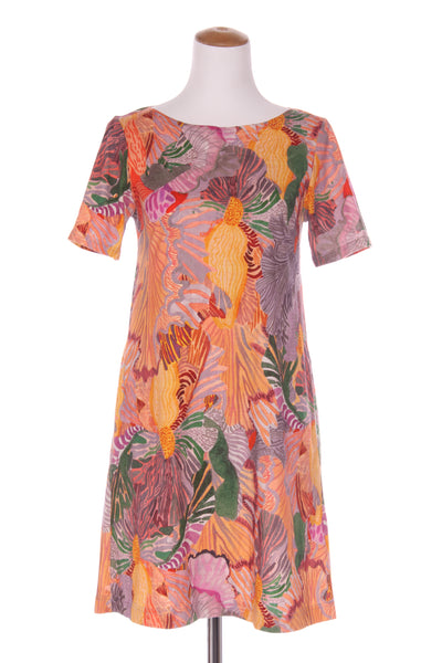 GORMAN "Iris veins" swing dress! 8-10