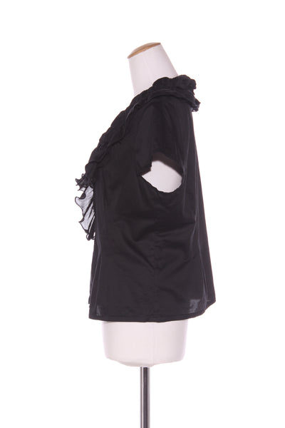 BOO RADLEY (AU) Accordian ruffle tailored s/s shirt! 14