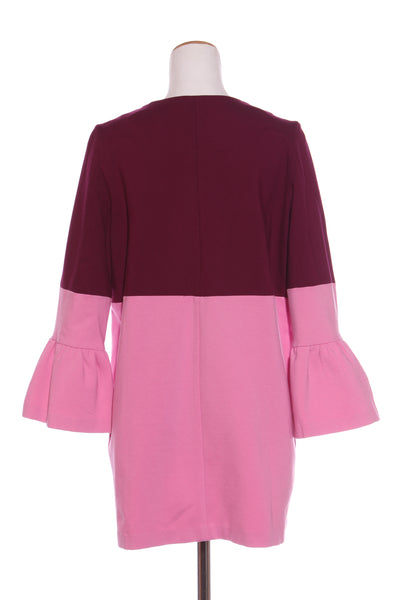 DRESSING ROOM - Mulberry + pink ponte knit coat! 12