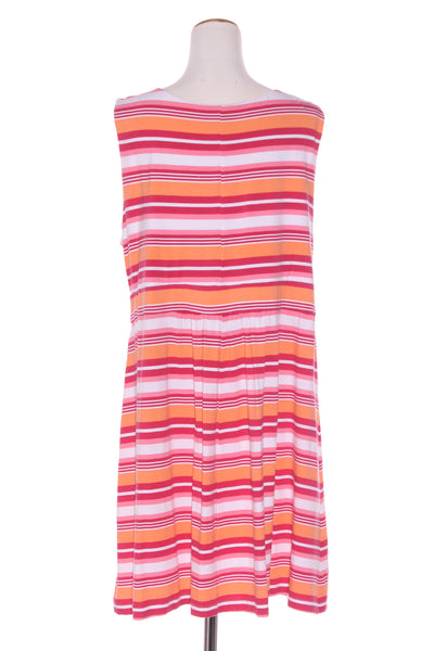 VICTORIA HARBOUR - Cross over dress - Candy stripe! 18