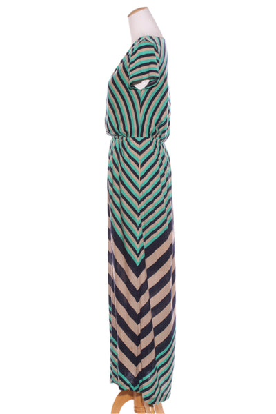 TRENERY - Chevron stripe knit maxi dress! 12