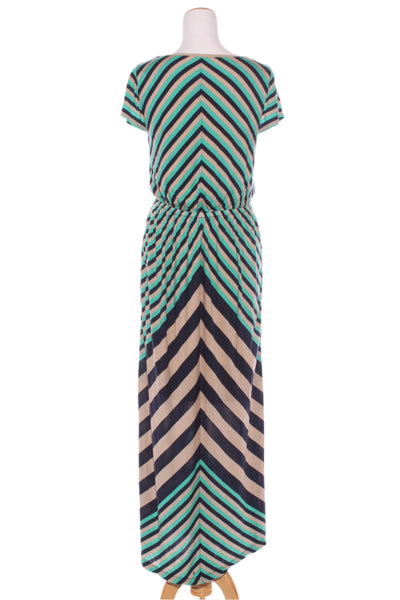 TRENERY - Chevron stripe knit maxi dress! 12
