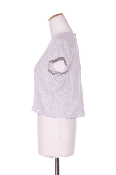 EIFFEL Fashions (NZ) Vintage lilac lace crop top! 12