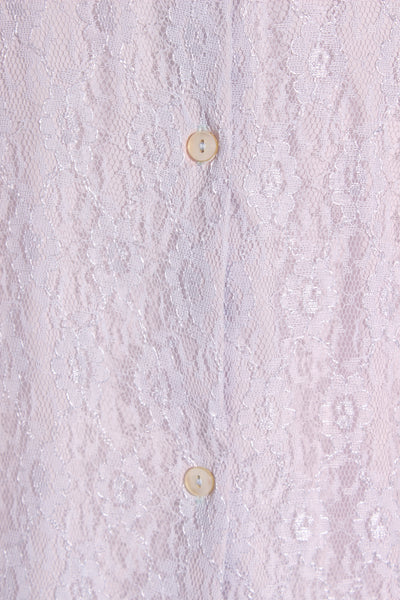 EIFFEL Fashions (NZ) Vintage lilac lace crop top! 12