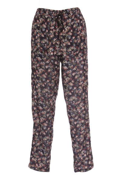 JULIETTE HOGAN (NZ) Black floral relaxed pant! 6