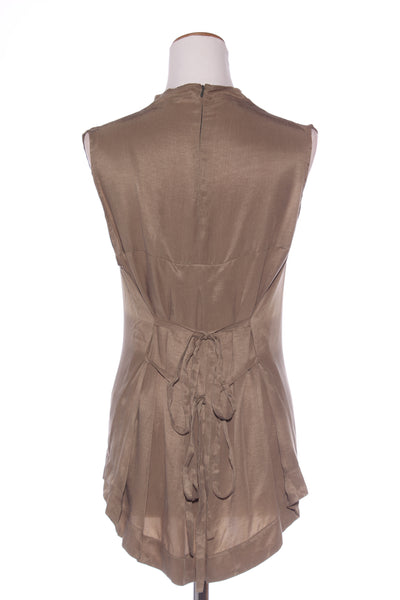 REPERTOIRE (NZ) "Folio" cupro tie back top! 8-10