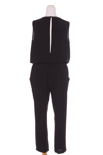 RICOCHET (NZ) Crepe sleeveless jumpsuit + pockets! 12