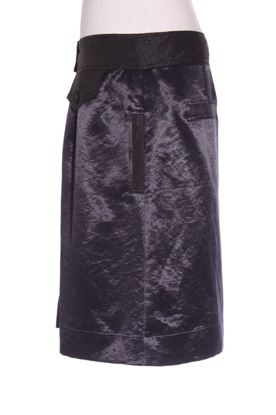 WORLD (NZ) "Interstellar" ink floral satin skirt! 14