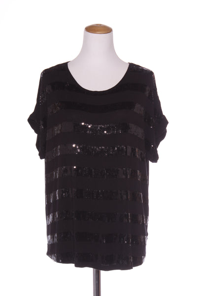 RUNWAY NYC - Sequin stripe top! 14-16