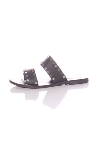 SOL SANA - Studded leather slides! 39
