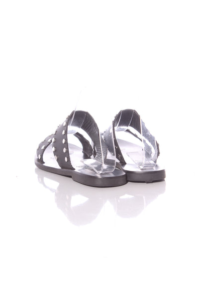 SOL SANA - Studded leather slides! 39