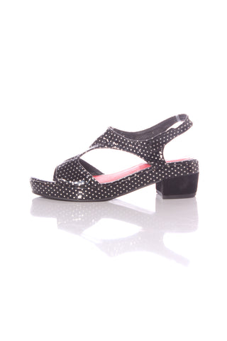 MINX - Polka dot leather sandals! 40
