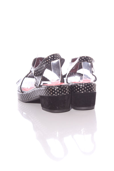 MINX - Polka dot leather sandals! 40