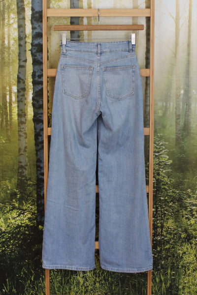 H&M - High rise wide leg jeans! 6