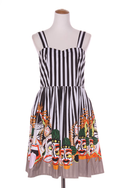 COOPER By Trelise "Safari stripes" cotton dress! 10