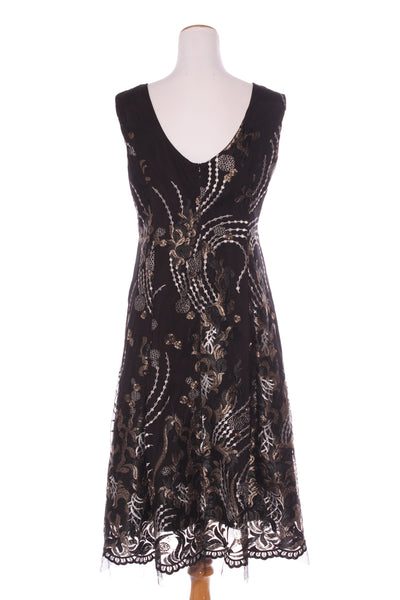 ANTHEA CRAWFORD (AU) Embroidered tulle detail dress! 16