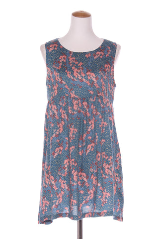 VOLCOM "True to this" blue floral dress! 10