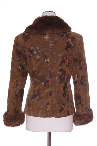 MACK - Vintage faux fur detail jacket! 10