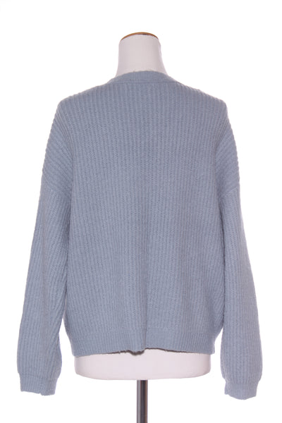 C'EST MONIQUE - Powder blue knit cardi! 12-16