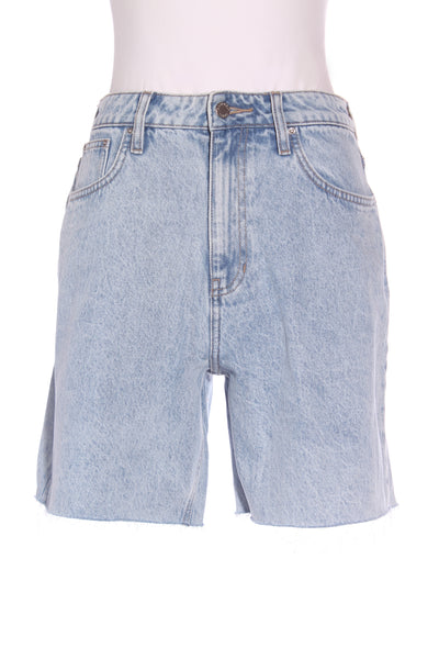ASSEMBLY LABEL - Frayed hem denim shorts! 8-10