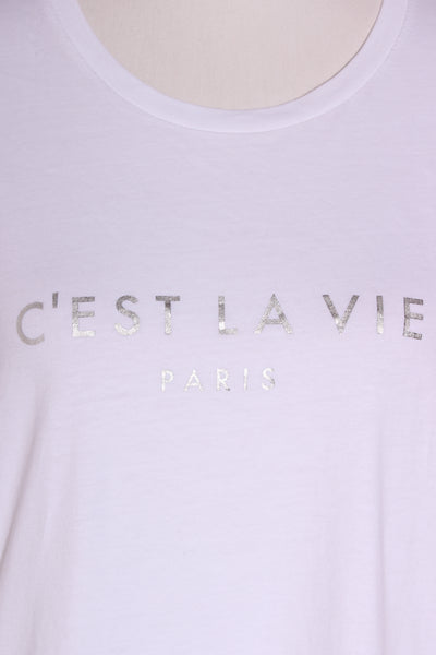 REPERTOIRE Story "C'est La Vie Paris" print tee! 10-12