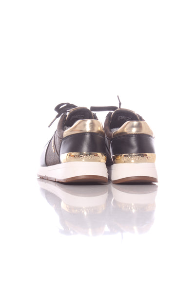 MICHAEL KORS (LN) Black & gold sneakers! 7