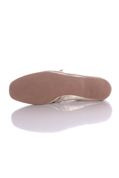 BLUE ILLUSION - Nolita gold leather ballet flats! 41