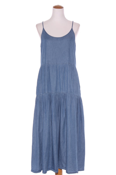 SHINE ON - Chambray tiered midi dress! 12