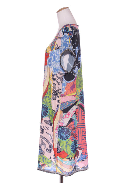 MADLY SWEETLY - Colourful print dress! 12