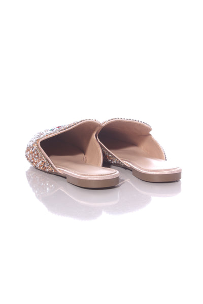 NO BRAND (LN) Jewelled embellished slides! 40