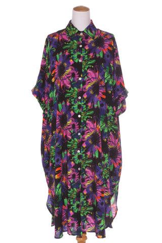 SHE STREET (BN) "Mika" floral print shirt dress! 8-18