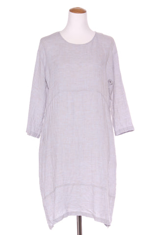 17 BLONDE (NZ) Textured linen blend dress! 10-12