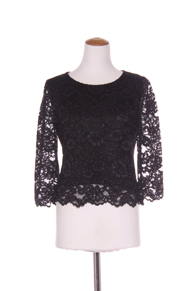 DIANE VON FURSTENBURG "Krishna" Lace crop top! 12