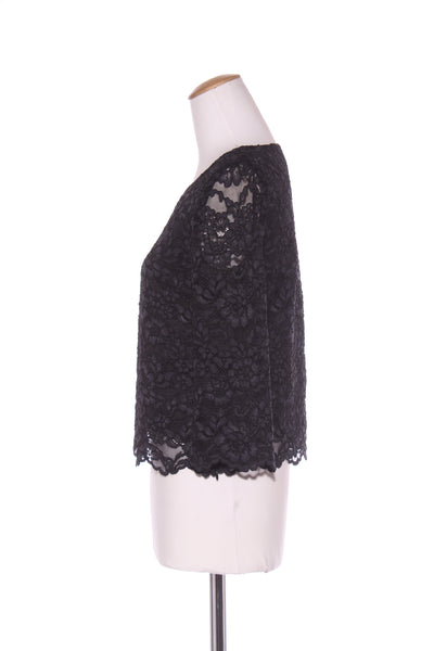DIANE VON FURSTENBURG "Krishna" Lace crop top! 12